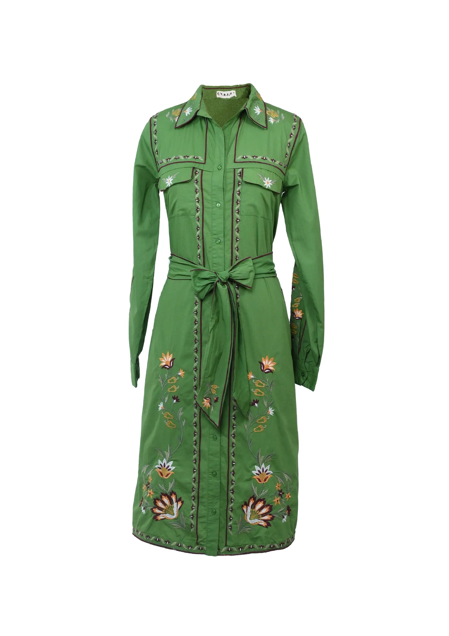 Chameleon dress-green - TBFO