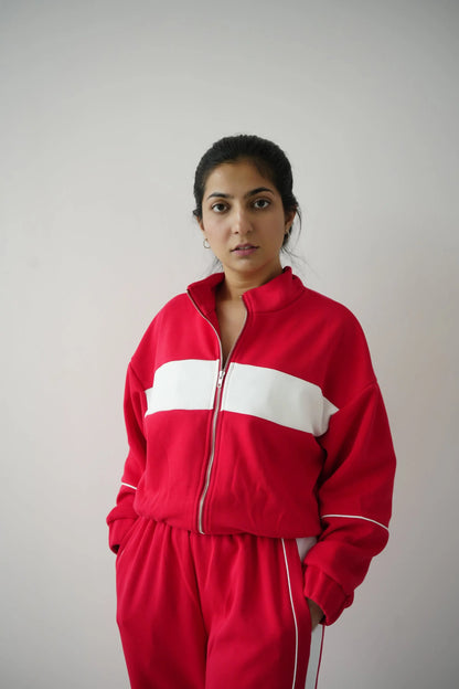 Celebrity Paul track suit Red