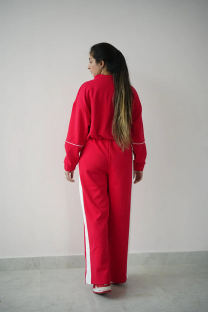 Celebrity Paul track suit Red