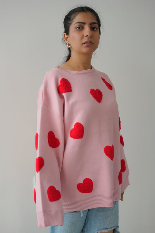 Heart Sweater - TBFO