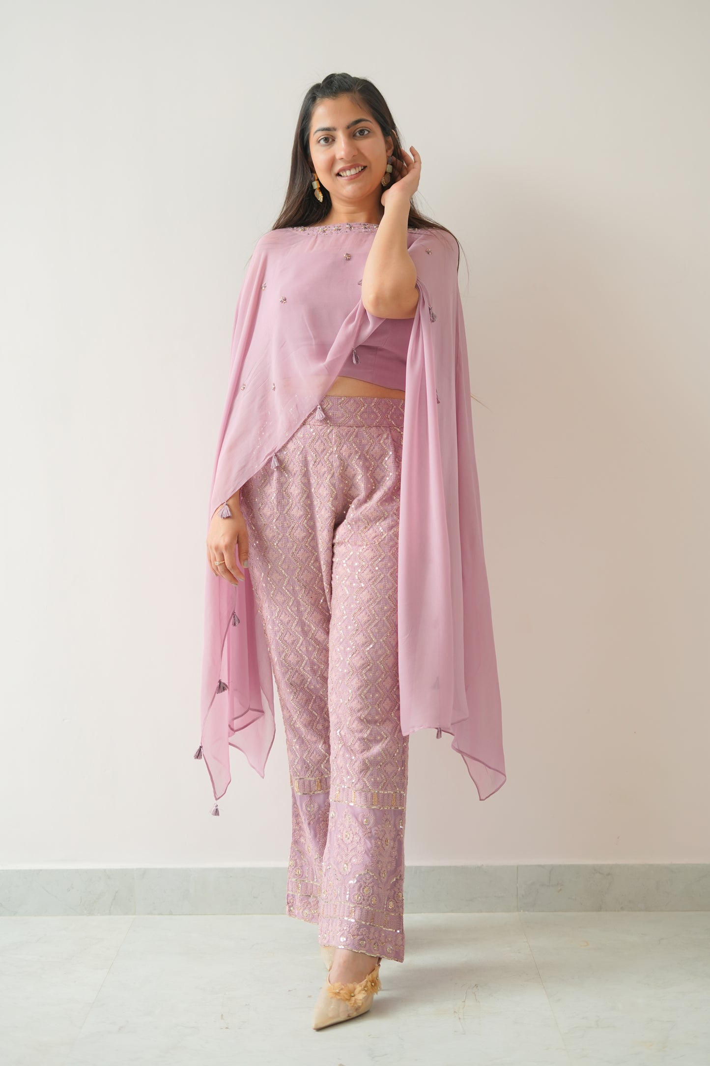 Lavender long sleeve set - TBFO