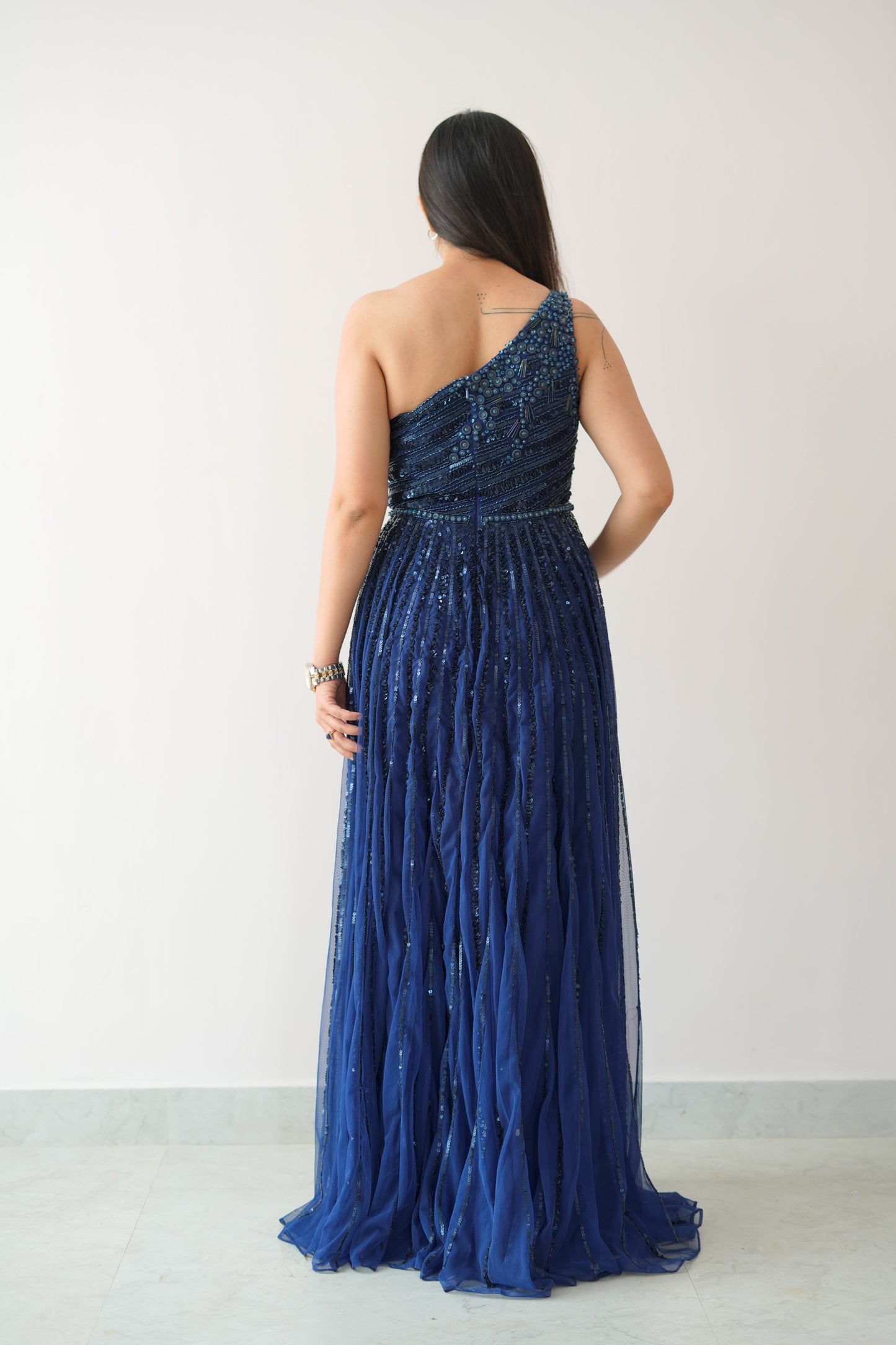 One Shoulder Gown