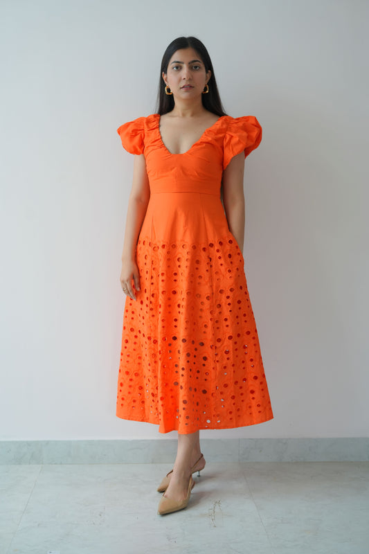 Orange candy dress - TBFO