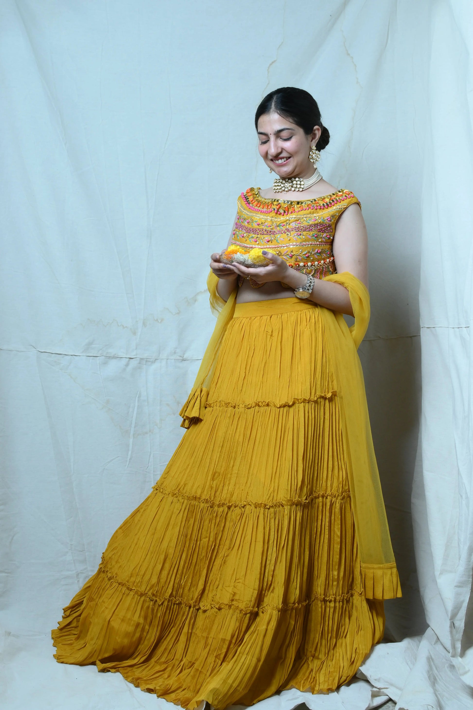 Mustard lehnga - TBFO