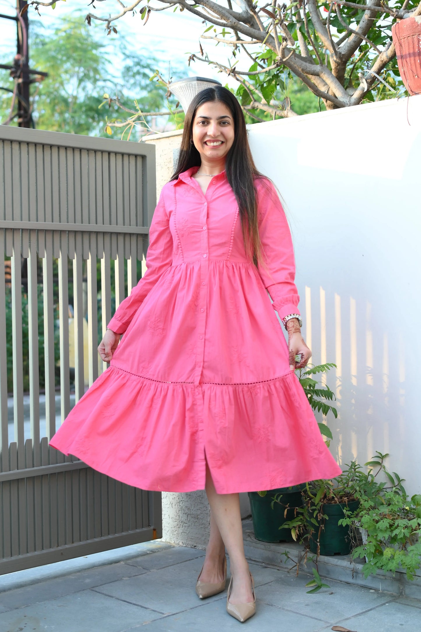 Hafus dress pink - TBFO