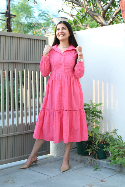 Hafus dress pink - TBFO