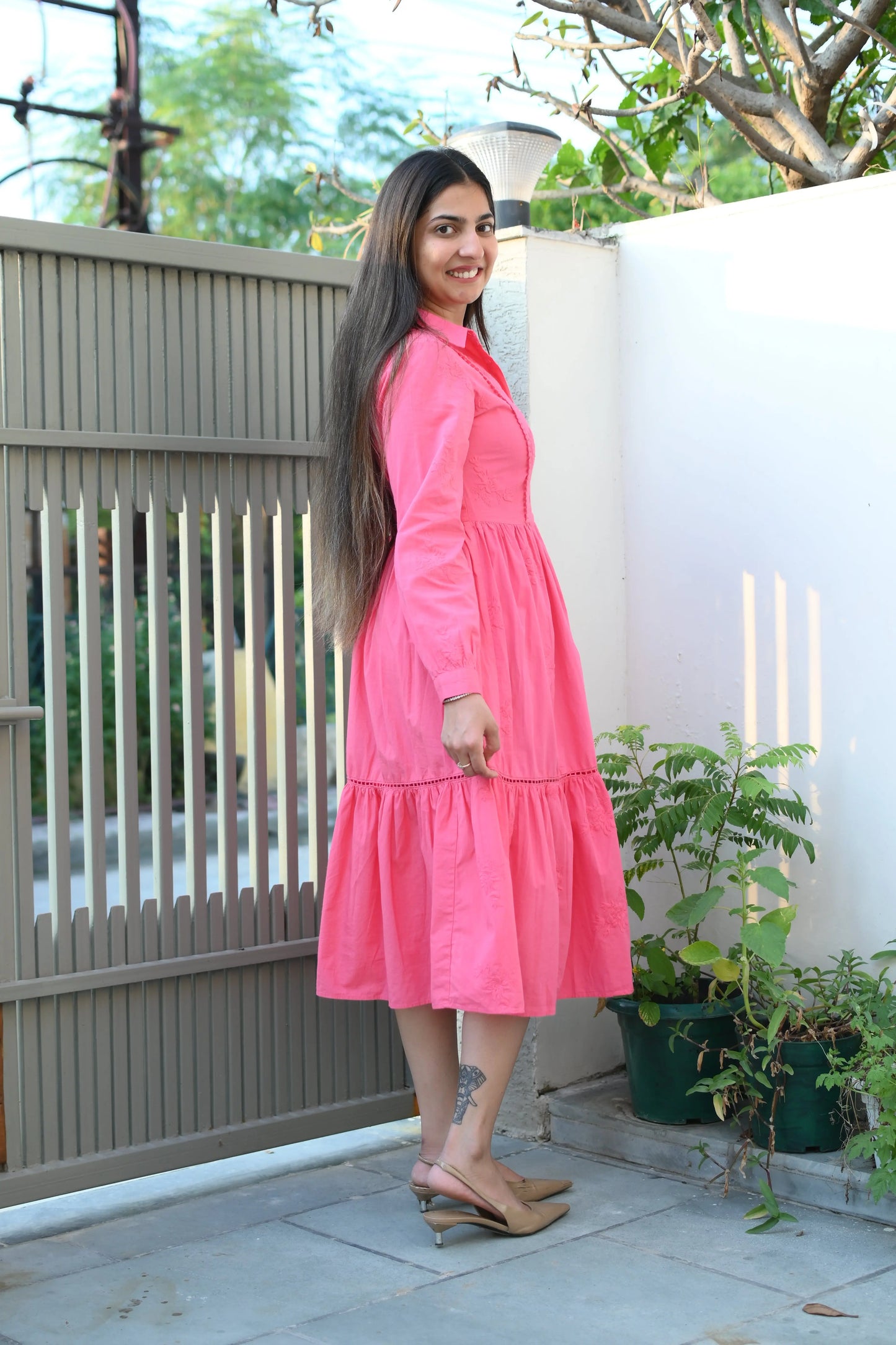 Hafus dress pink - TBFO