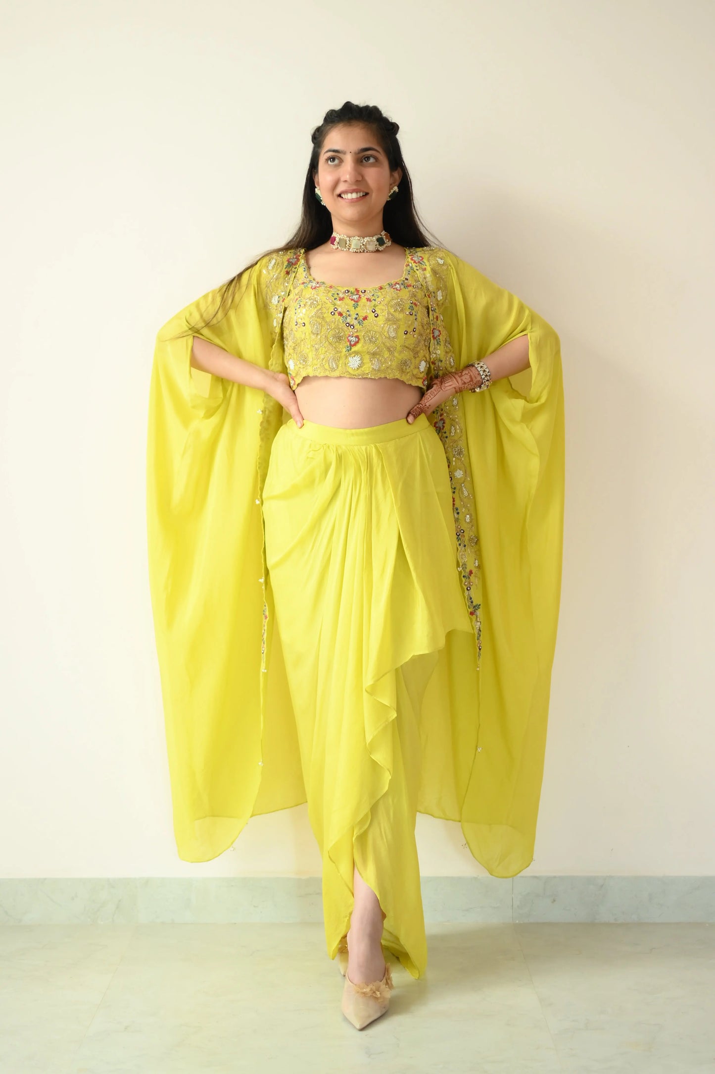 3 Pc festive indowestern